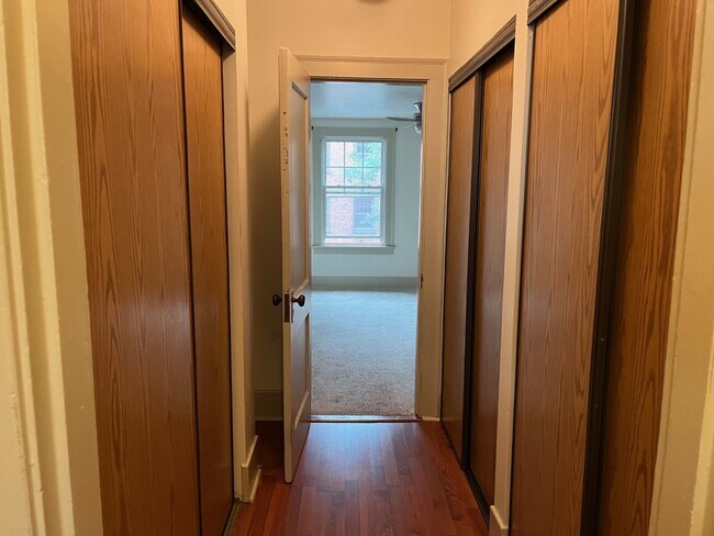 Hallway with Storage - 419 E Thomas St