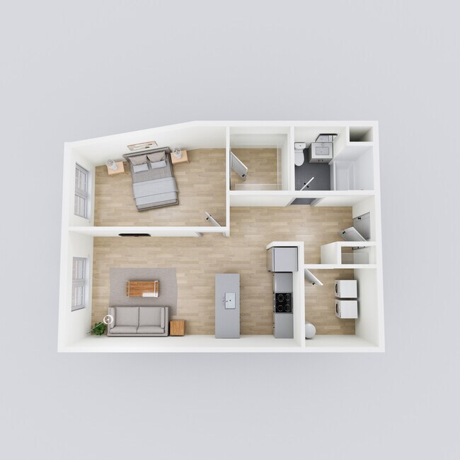 Un dormitorio - 209, 309, 409, 509 - King's Landing