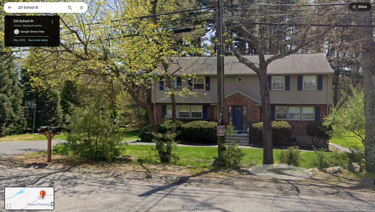 Streetview - 221 School St