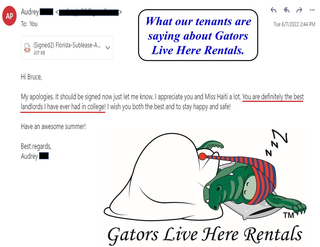 We love our tenants! - 420 NW 27th Ter