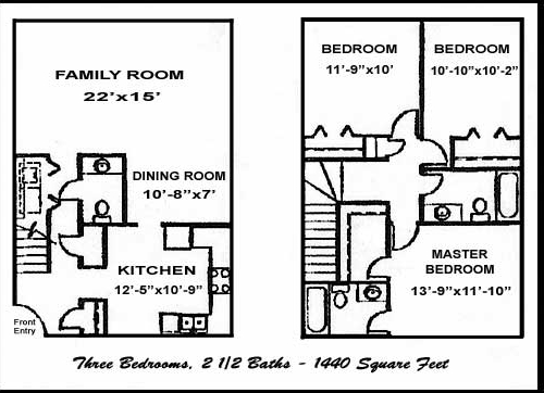 3BR/2.5BA - Brentwood Square