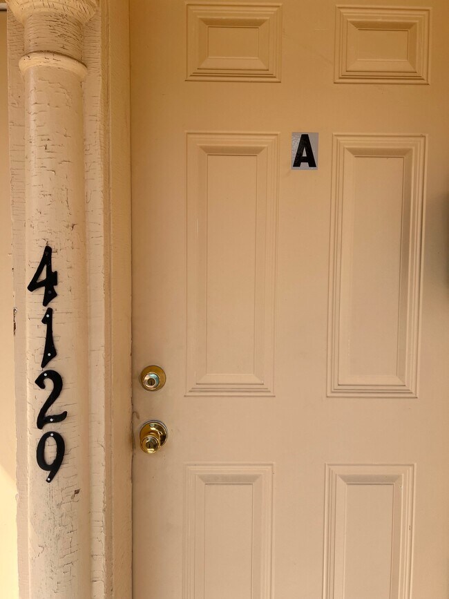 Front Door - 4129 Virginia Ave