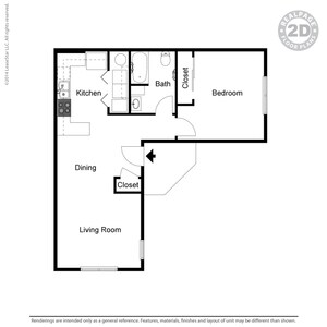 1HAB/1BA - Villas of Sherman