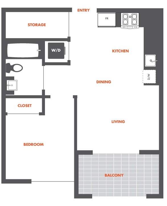 Floorplan - Fraserview on Seventeenth