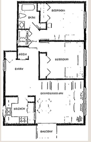 2br/1ba - Avon Park Apartments & Townhomes