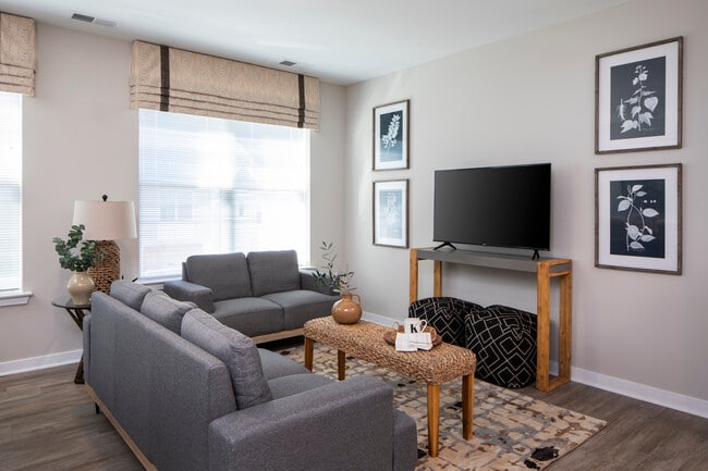 The Taubel 2br-2ba - Livingroom area - The Mill at Riverside