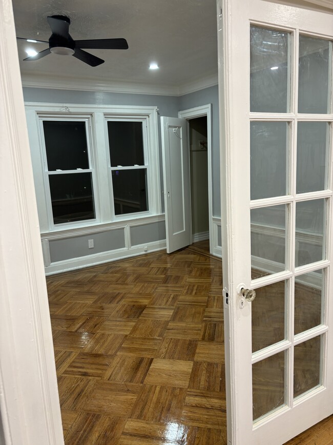 Bedroom 3 with french doors - 3620 Clarendon Rd