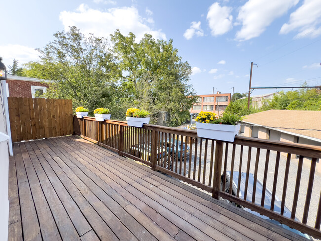 deck (access from kitchen) - 113 S 3rd St