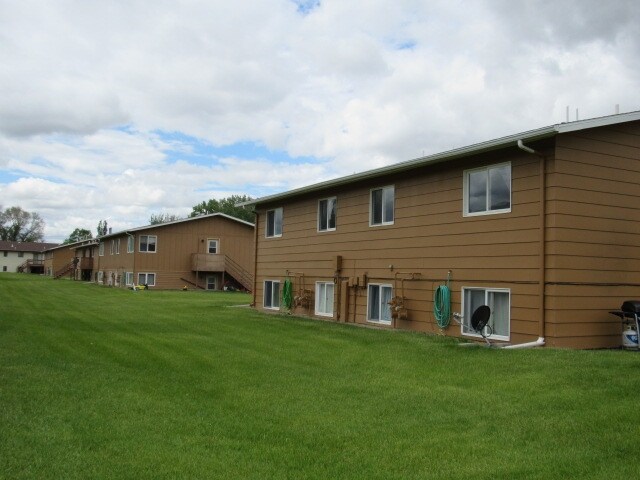 Back of Four-Plex - 706-718 N Nowlan Ave
