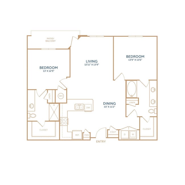 B2 - 1223 SF - The Duvall