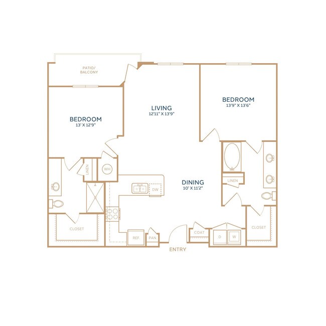 B2 - 1223 SF - The Duvall