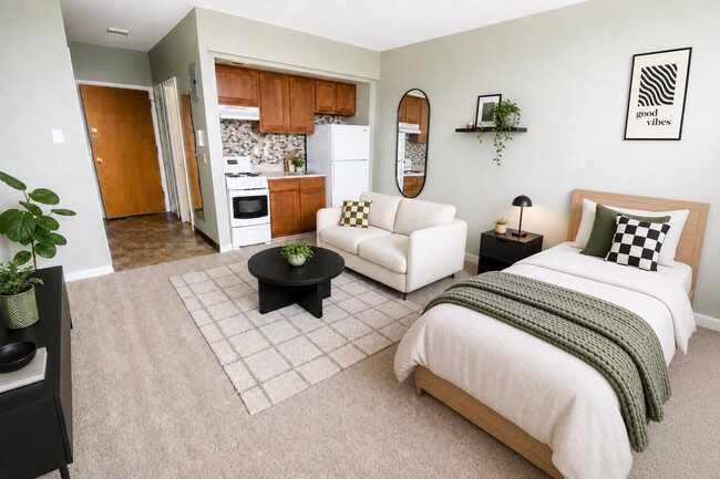 University Place Studio - Available Now! - Oakland Apartments
