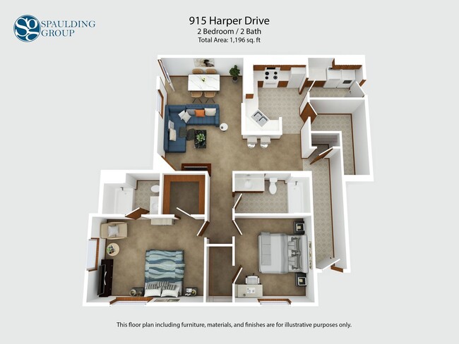 Interior Photo - Harper Court Townhomes
