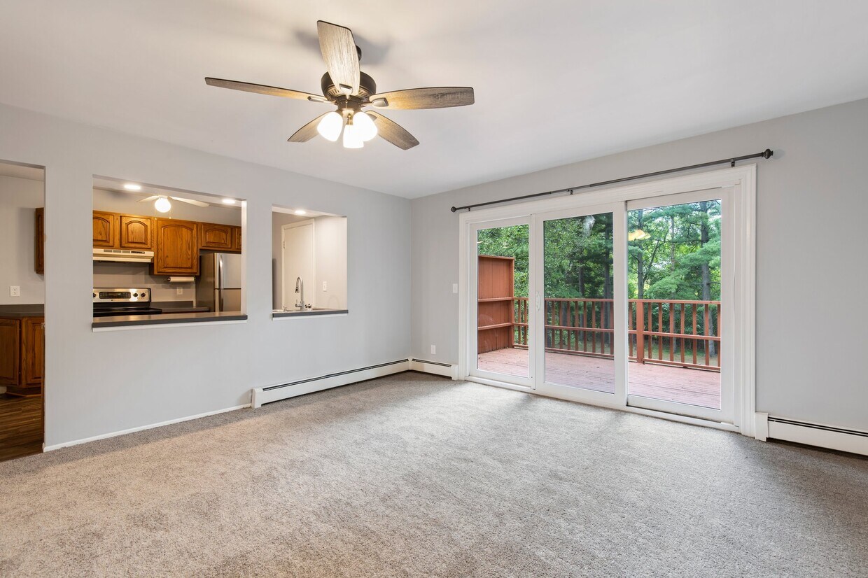 living room, walk out to balcony - 8820 Garfield Dr