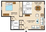 Renovated One Bedroom