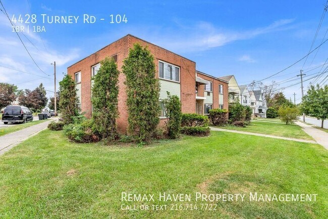 Foto del edificio - 4428 Turney #104, Garfield Hts - 1 bed 1 b...