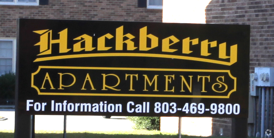 Entrance - Hackberry Apartments