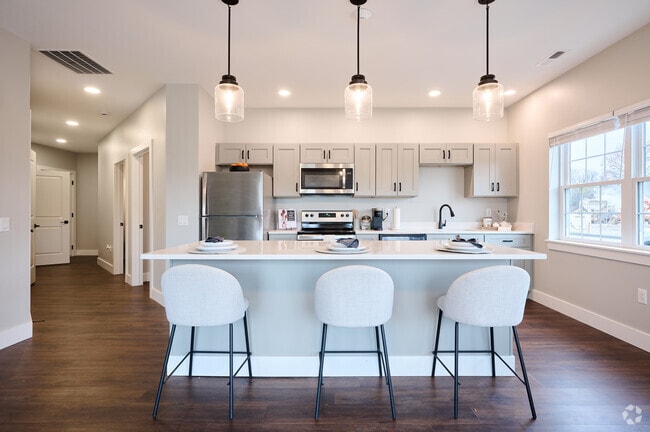 2 BR, 1 BA 1070 SF KITCHEN ISLAND - Doud Luxury Apartment Homes - 1, 2, and 3 ...