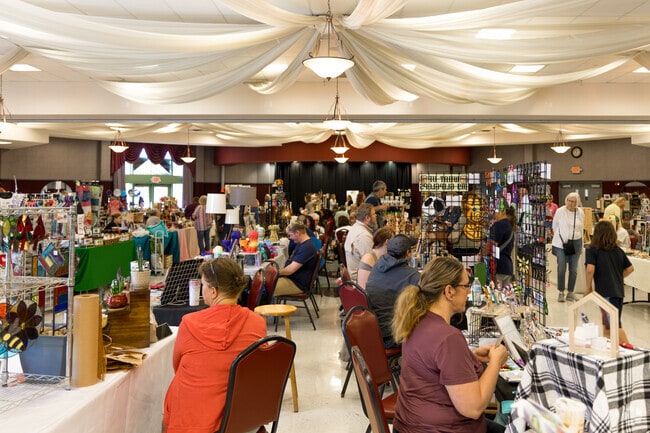 The annual Spring Craft Fair, in Strongsville, welcomes many vendors from all over Ohio.