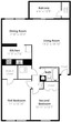 2 Bedroom 1 Bath