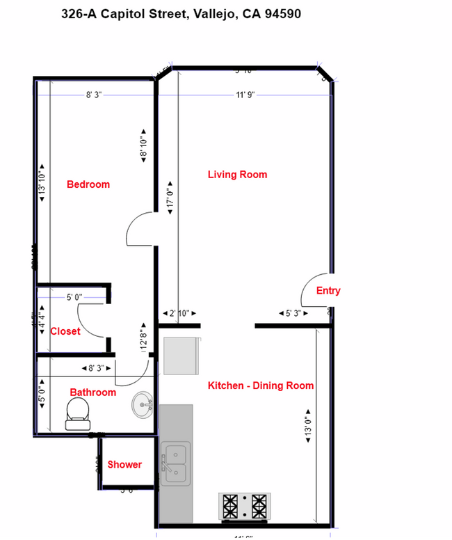 Building Photo - 1 BR, 1 Bath, 690 sq. ft. Victorian Unit - Close to Ferry Terminal