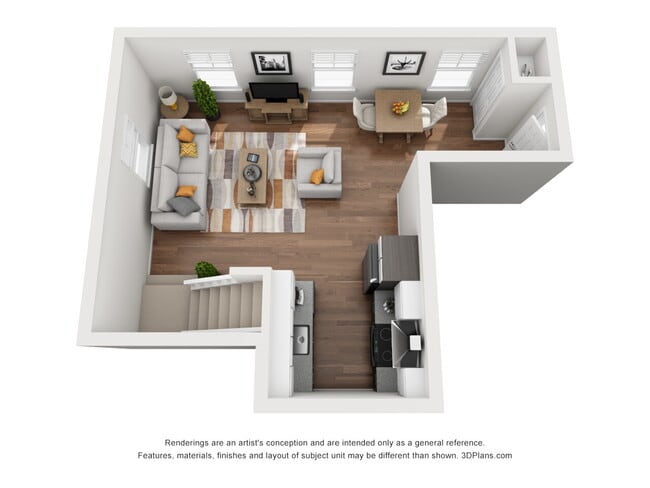 First Floor - 50 Cherry St