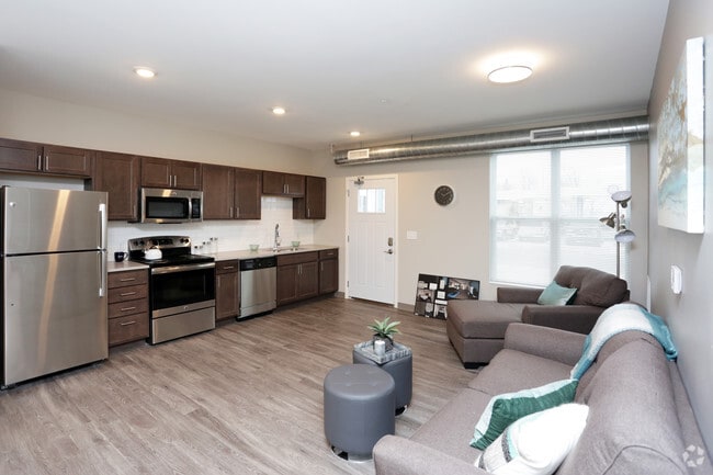 Living Room - Forest Avenue Village - Reduced rents!
