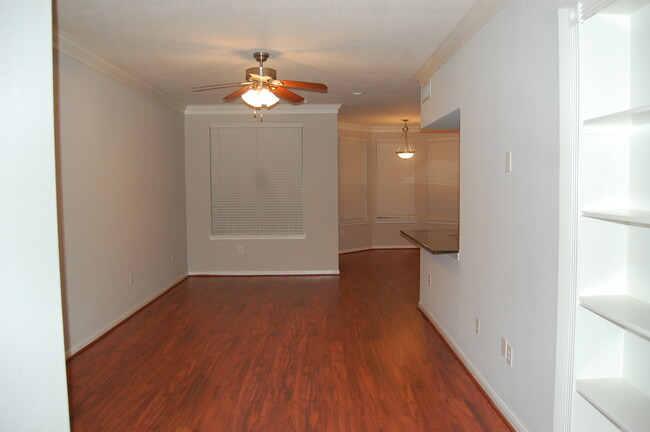 View of Living room from front door - 7575 Kirby Dr