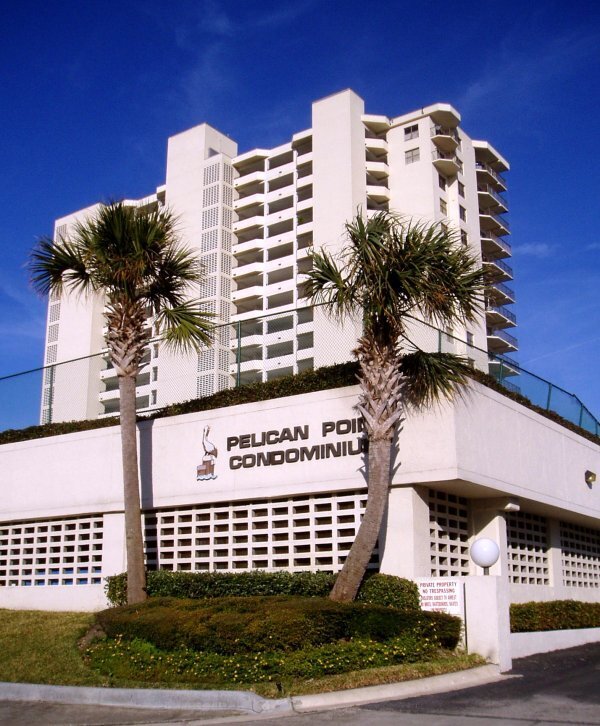 From the southwest - Pelican Point Condominium
