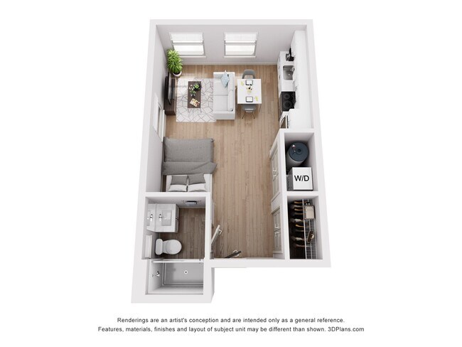 Plano de planta - MIdtown Row Studios