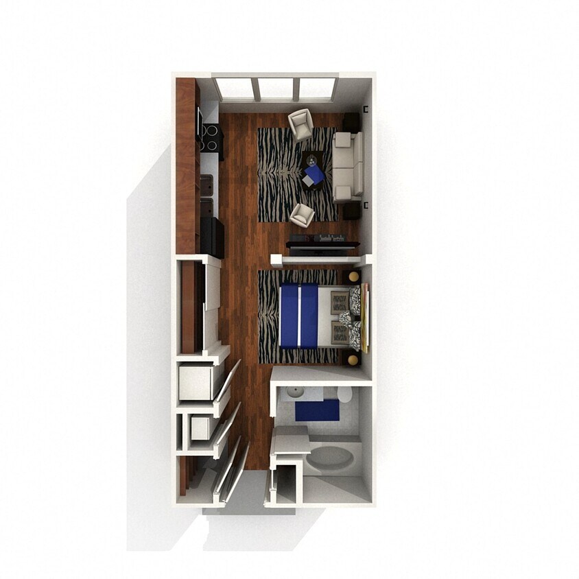 full bath, full kitchen, washer/dryer, dishwasher all in unit! - 2110 S 64th Ave