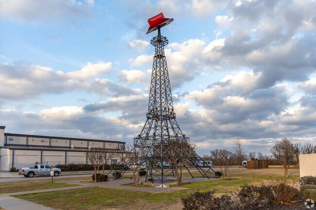 The Eiffel Tower replica in Paris, Texas, attracts many visitors yearly.