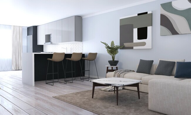 Gimnasio de dos niveles 1HAB, 1BA, sala de estar/Cocina en el sótano en Haverford - 3951 Lancaster Ave.