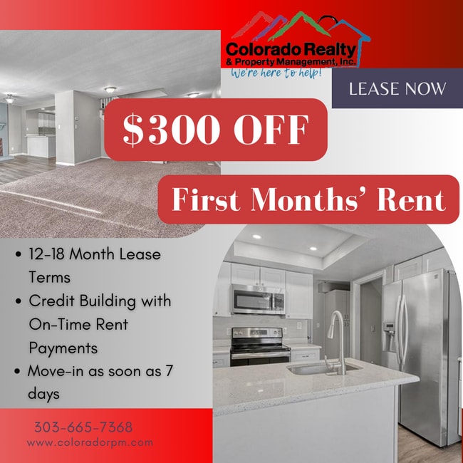 $2,590.00 - $300 OFF First Months' Rent - 4 Bedrooms, 2.5 Bathrooms, Single Family Home in Aurora... - $2,590.00 - $300 OFF First Months' Rent - 4 Bedrooms, 2.5 Bathrooms, Single Family Home in Aurora...