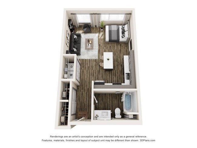 Floorplan - Cedarside Apartments