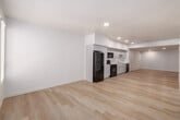 This contemporary single-story residence in San Diego offers 1370 square feet of well-designed living space. The home features four bedrooms, including a spacious 180 square foot primary bedroom, and two full bathrooms. The open-concept layout seamlessly integrates the kitchen and living areas, creating an ideal space for both everyday living and entertaining.

The kitchen is a highlight, boasting sleek white cabinetry, stainless steel appliances, and ample counter space. Modern fixtures and finishes are found throughout, including recessed lighting and engineered hardwood flooring that unifies the space. Large windows in the living areas and bedrooms allow for abundant natural light, enhancing the home's bright and airy ambiance.

The bathrooms are thoughtfully designed with clean lines and neutral color schemes, featuring modern vanities and fixtures. The property's efficient use of space is evident in the well-proportioned bedrooms and the functional hallways connecting different areas of the home.

Located at 16610 Templeton St in the desirable 92127 zip code of San Diego, this property combines contemporary design with practical living, making it an appealing option for those seeking a modern home in a prime location.
