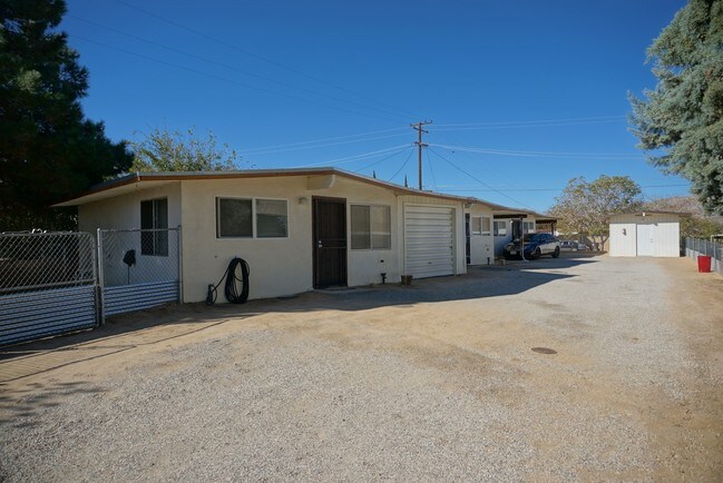 View from street - Borrego Apartments