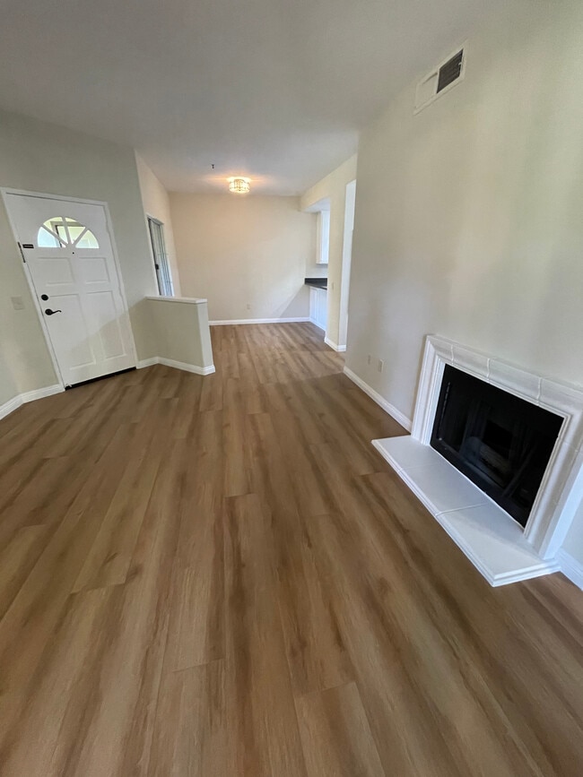 living room and fireplace - 2960 Champion Way