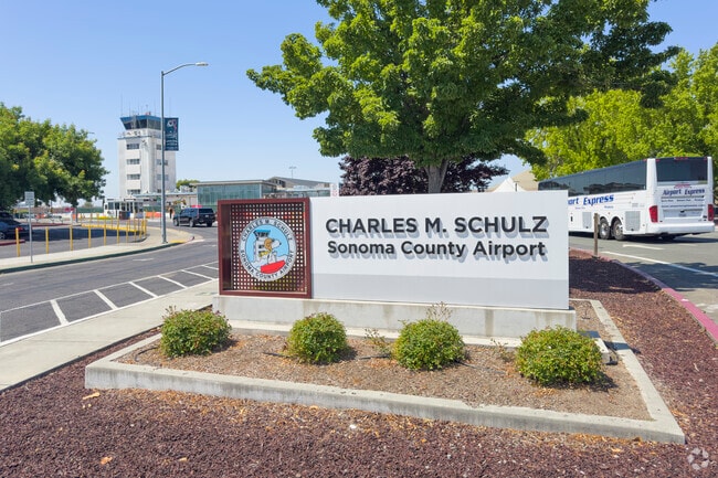 Cotati residents can access nearby Sonoma County Airport in Fulton, California.