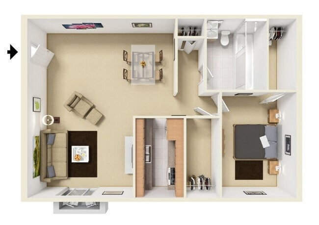 Interior Photo - Hermitage Hills Apartments