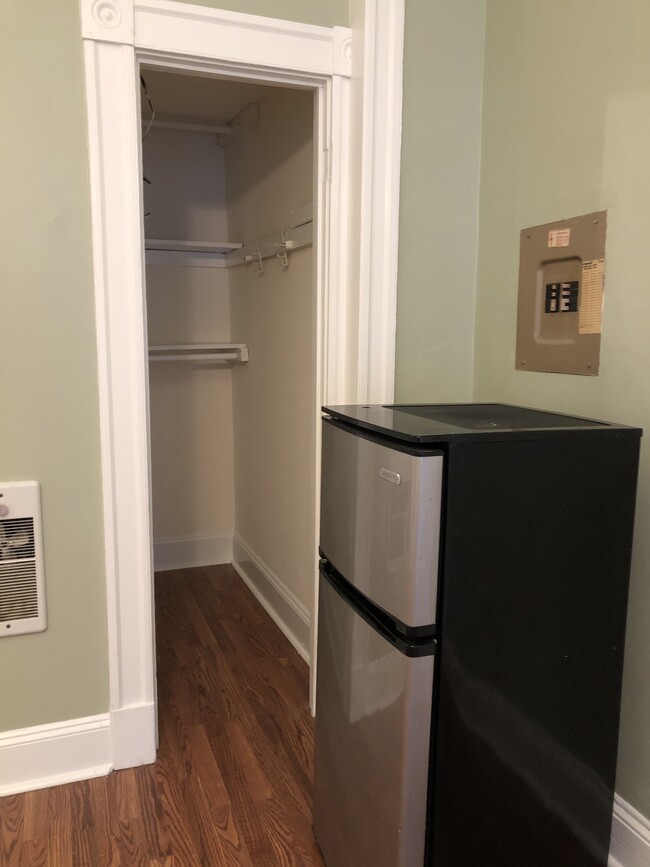 closet and fridge - 2922 N Calvert St