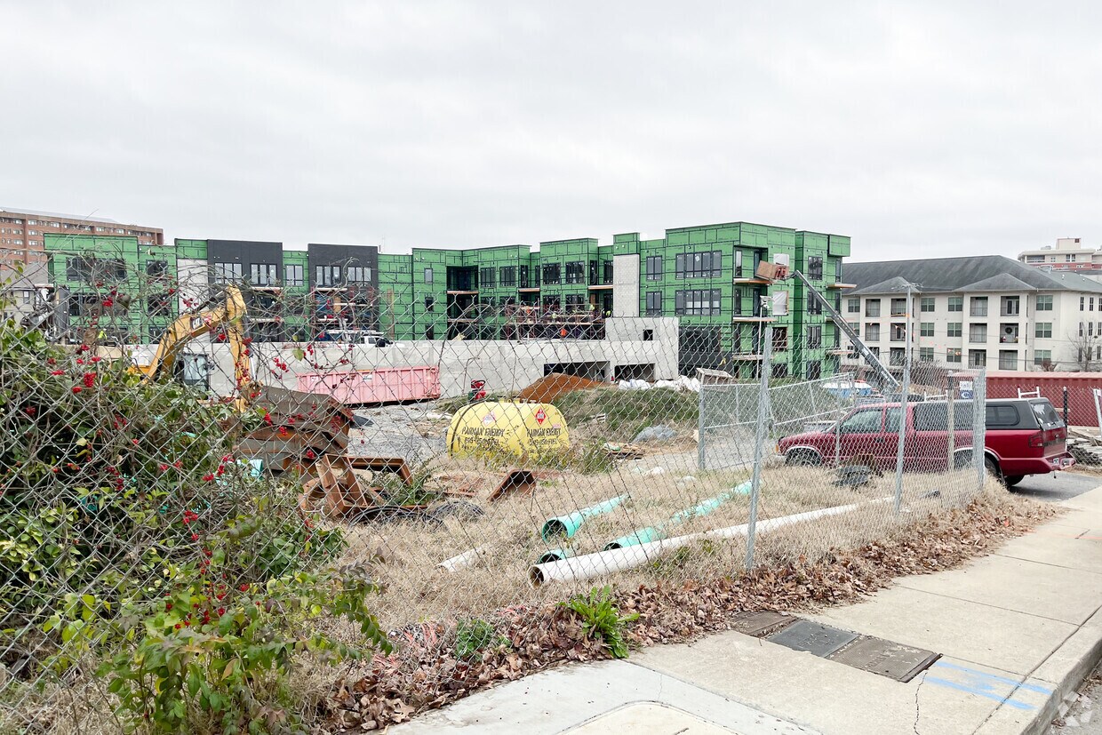 Demolished Building - Woodside Apartments