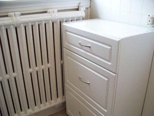 chest of drawers in bathroom - 226 Jay St