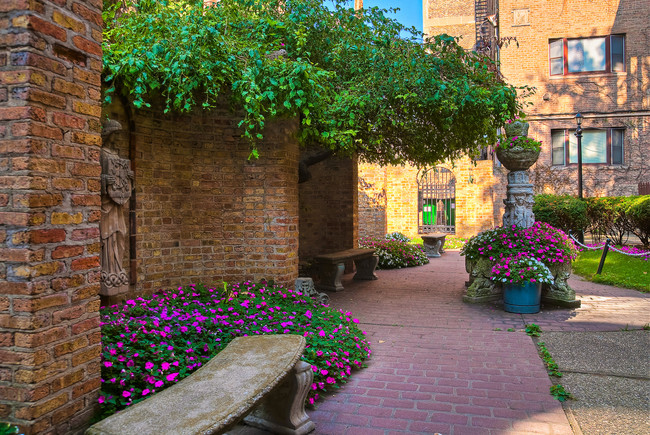 430 - 446 W. Diversey - Courtyard Garden - 430 - 446 W. Diversey