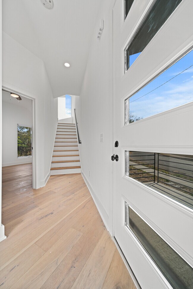 First Floor Door and Hallway - 1800 Delta Ave