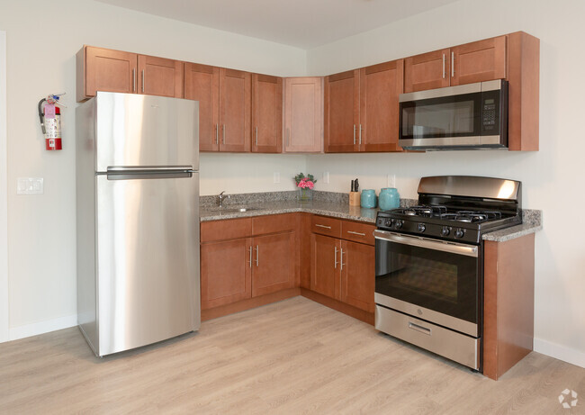 Kitchen - The Delaware Edge Apartments