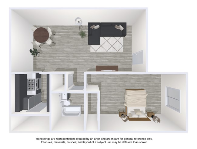 Interior Photo - THE OAKS APARTMENTS