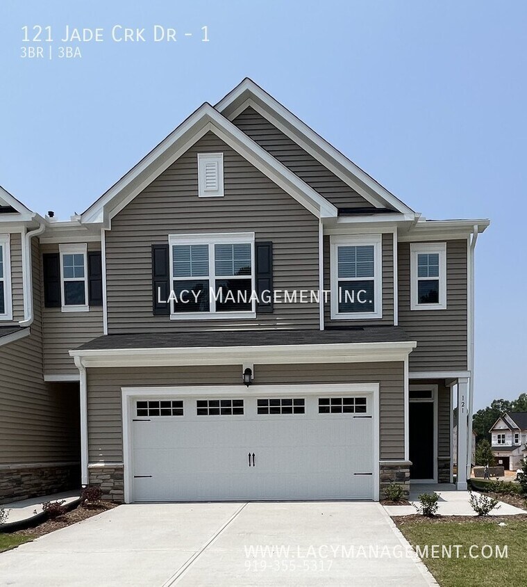 121 Jade Crk Dr, Garner, NC 27529 Townhome Rentals in Garner NC