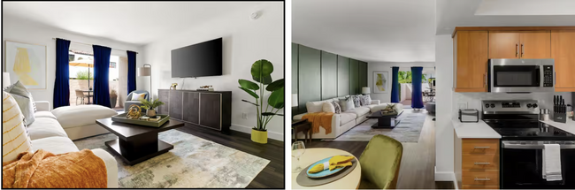 Living room - 7350 N Via Paseo del Sur