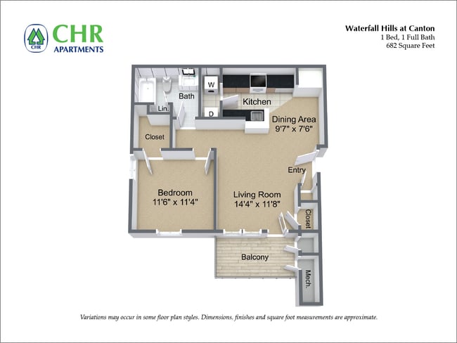 Floorplan - Waterfall Hills at Canton